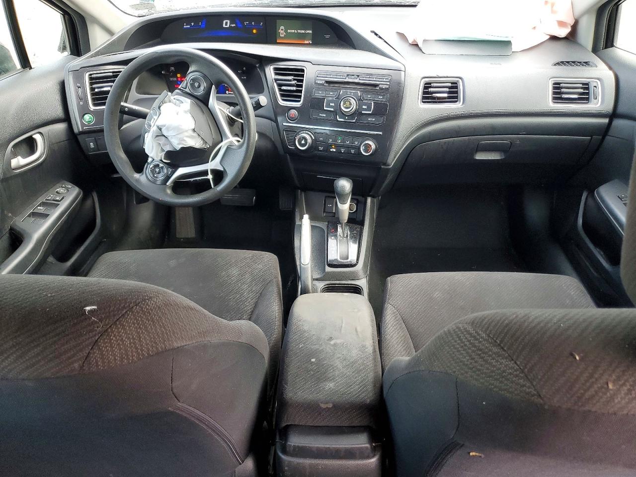 2013 Honda Civic Lx Черный vin: 2HGFB2F58DH521554