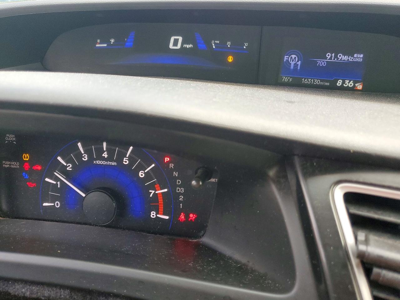 2013 Honda Civic Lx Черный vin: 2HGFB2F58DH521554