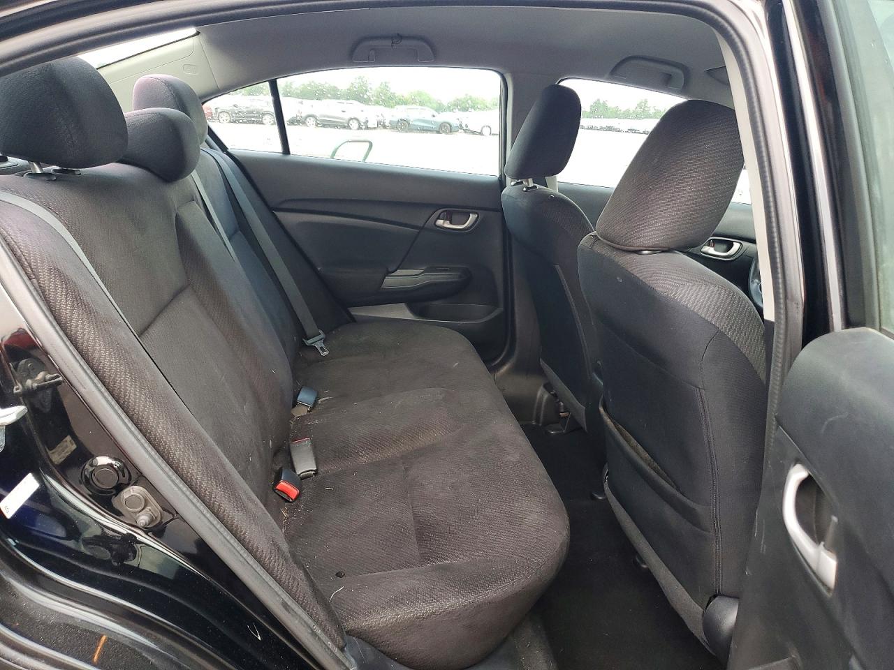 2013 Honda Civic Lx Черный vin: 2HGFB2F58DH521554