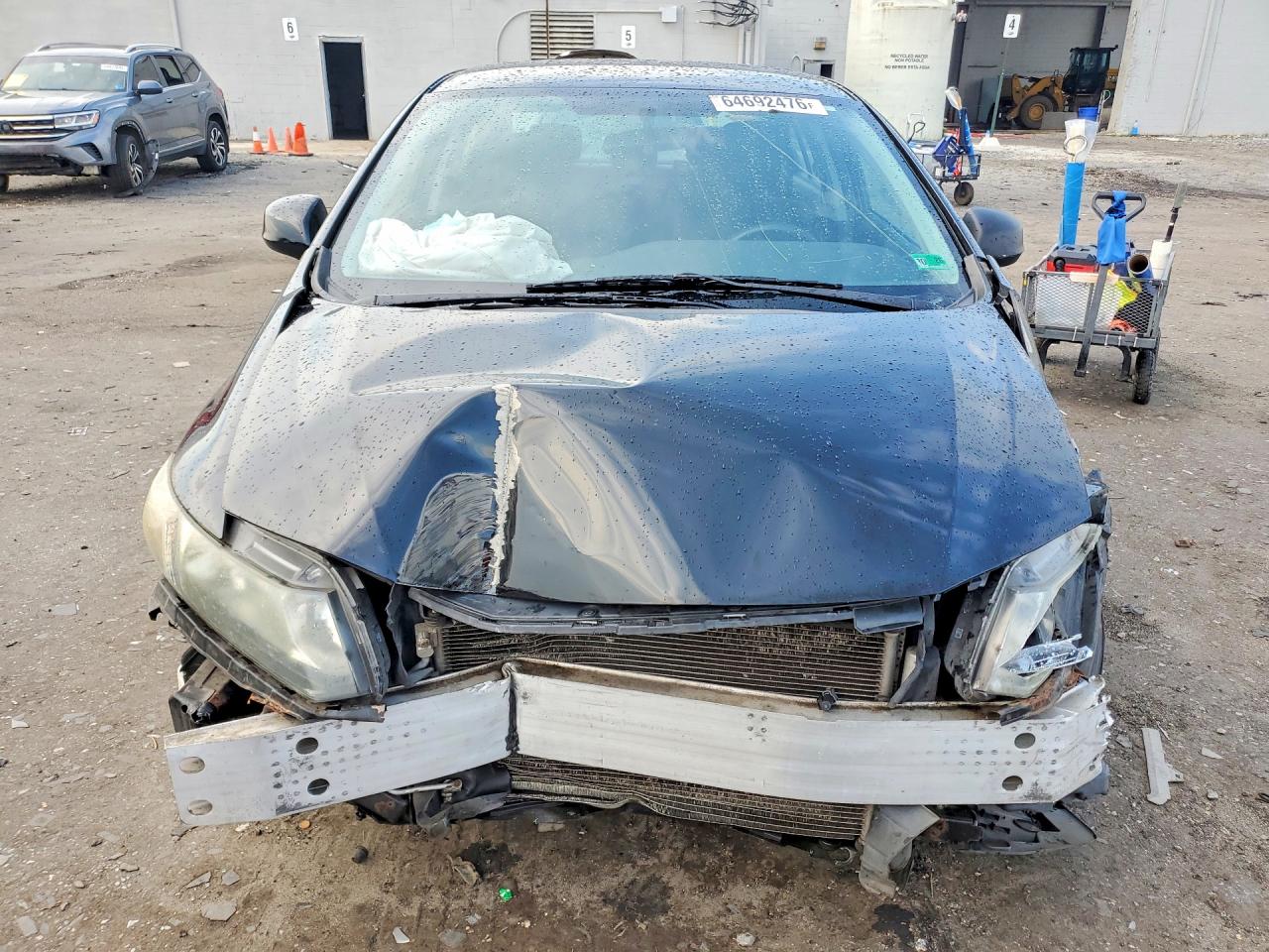 2013 Honda Civic Lx Черный vin: 2HGFB2F58DH521554