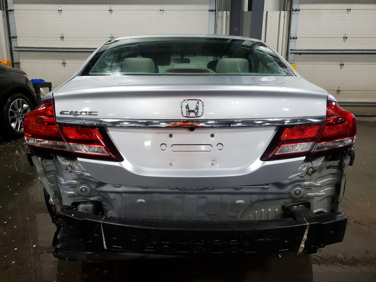 2013 Honda Civic Lx Silver vin: 2HGFB2F58DH547569