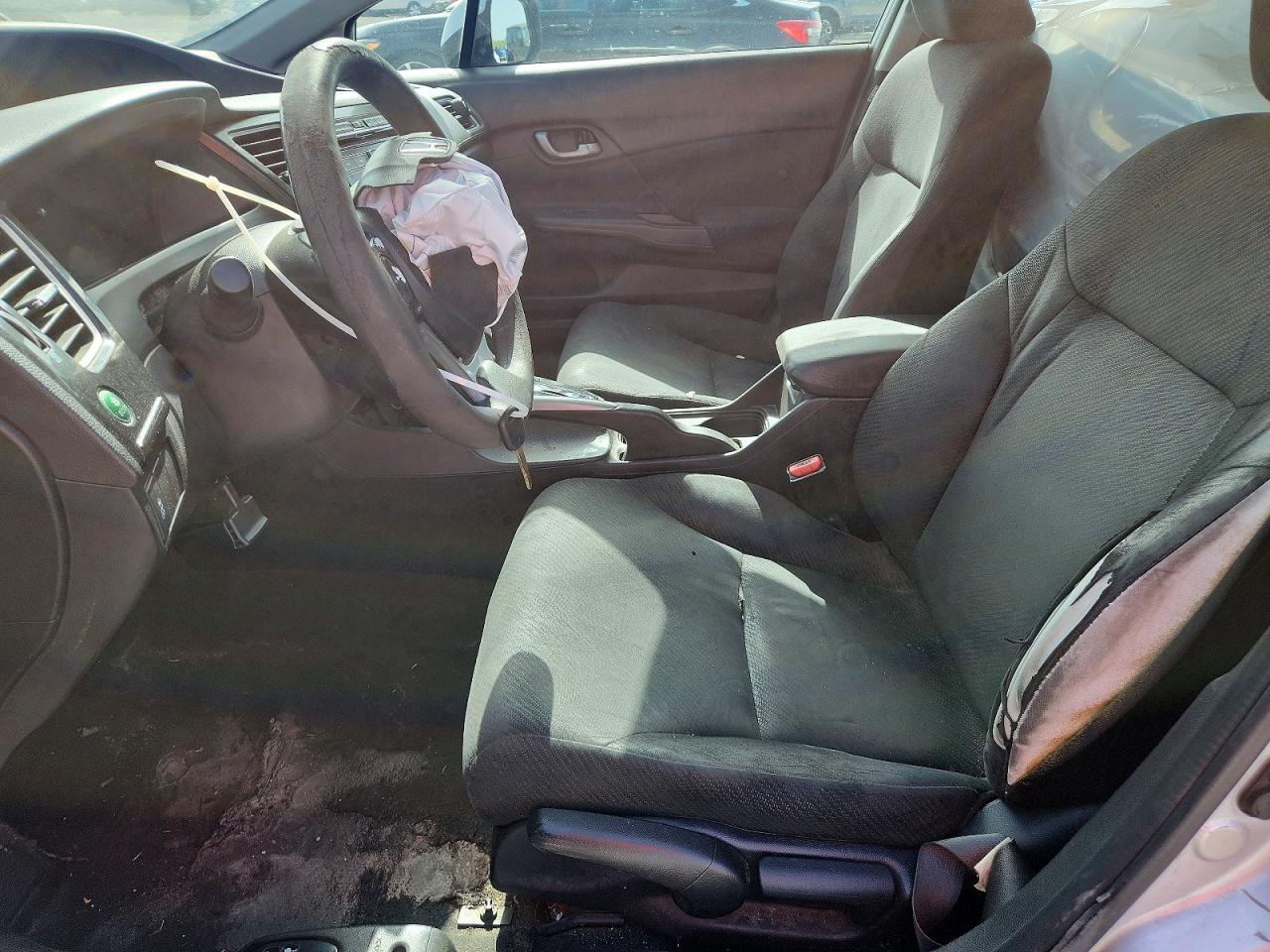 2013 Honda Civic Lx Silver vin: 2HGFB2F58DH563738