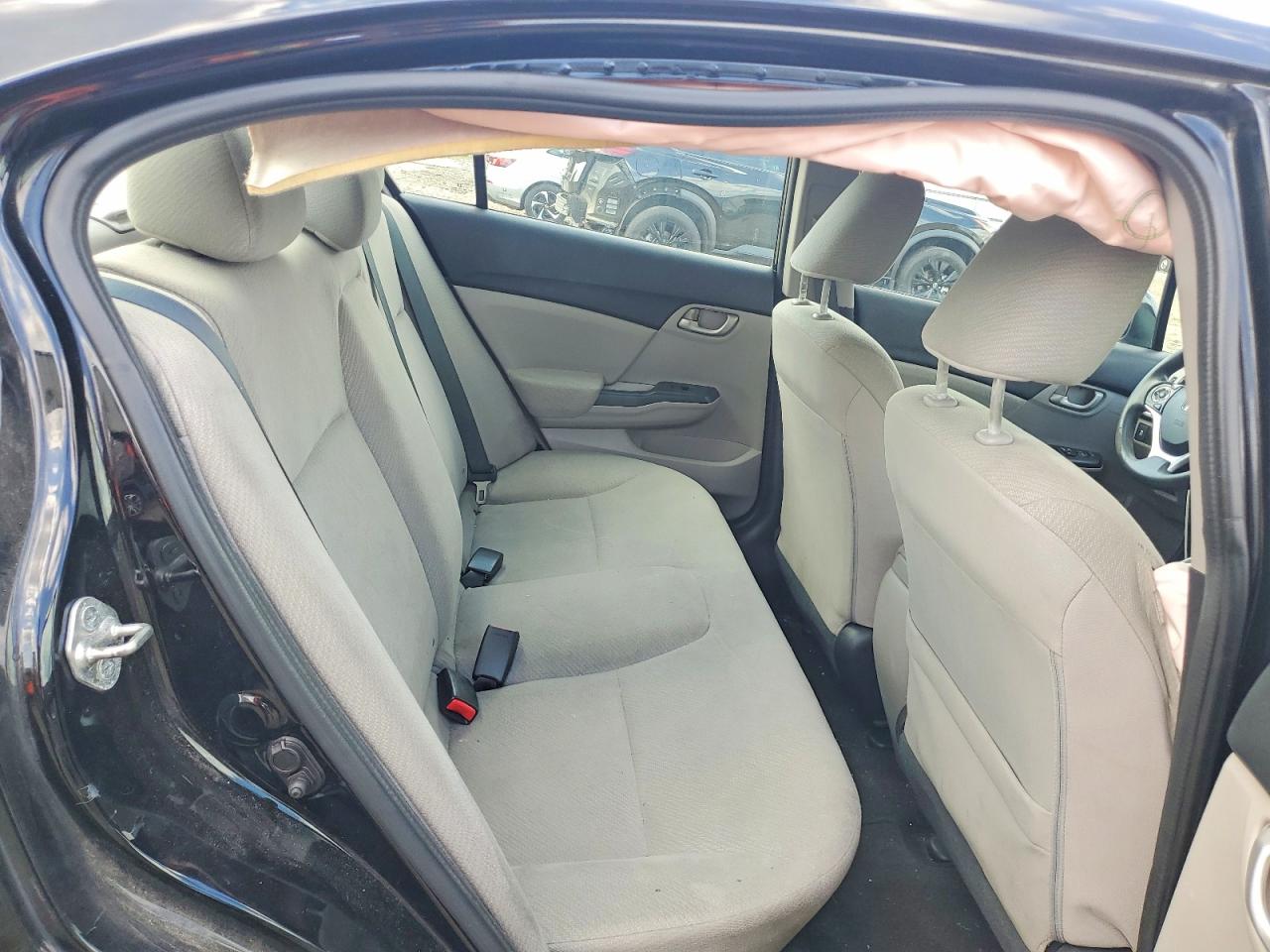 2013 Honda Civic Lx Black vin: 2HGFB2F58DH563836