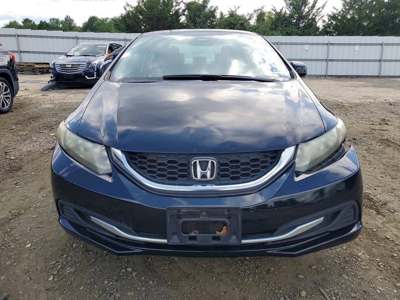 2013 Honda Civic Lx Black vin: 2HGFB2F58DH563836