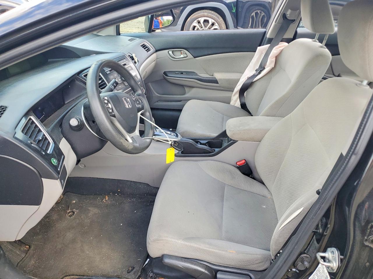 2013 Honda Civic Lx Black vin: 2HGFB2F58DH563836