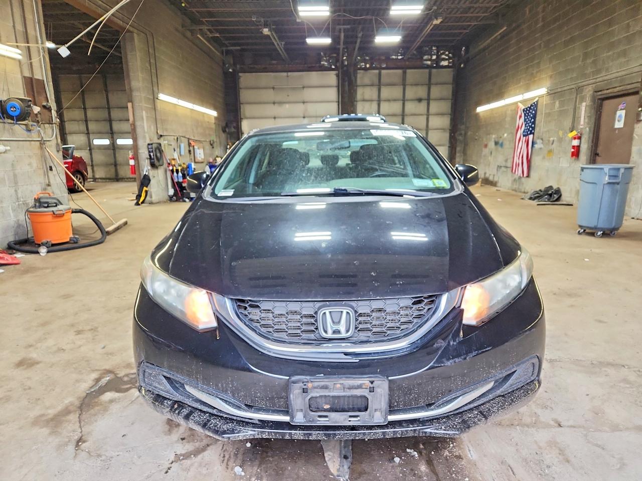 2013 Honda Civic Lx Black vin: 2HGFB2F58DH603672