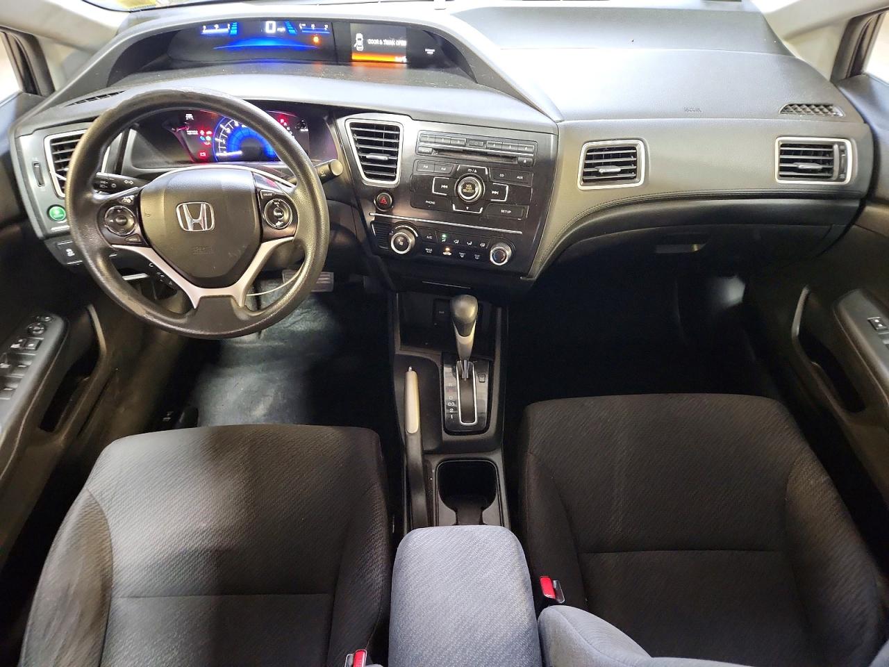 2013 Honda Civic Lx Black vin: 2HGFB2F58DH603672