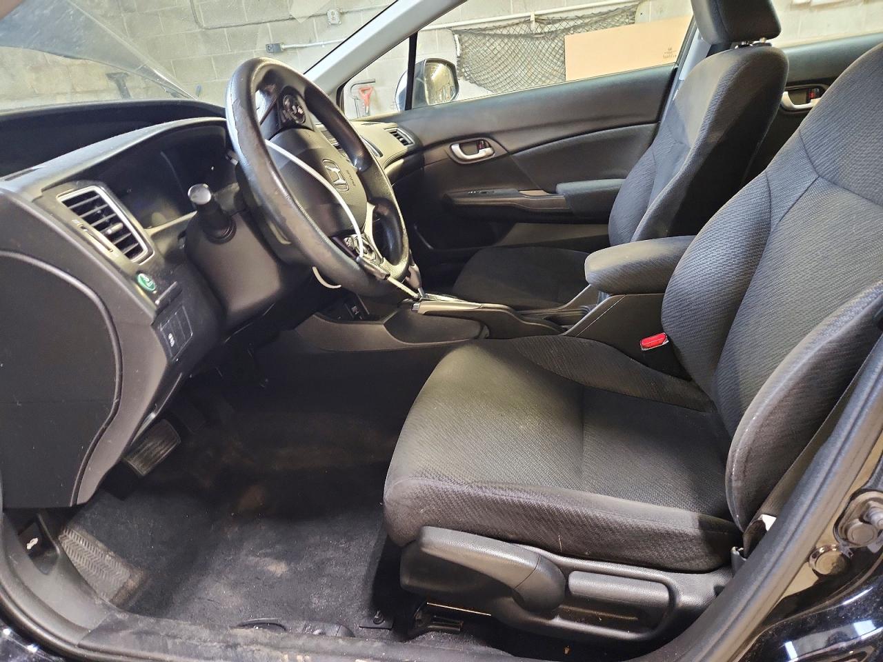 2013 Honda Civic Lx Black vin: 2HGFB2F58DH603672