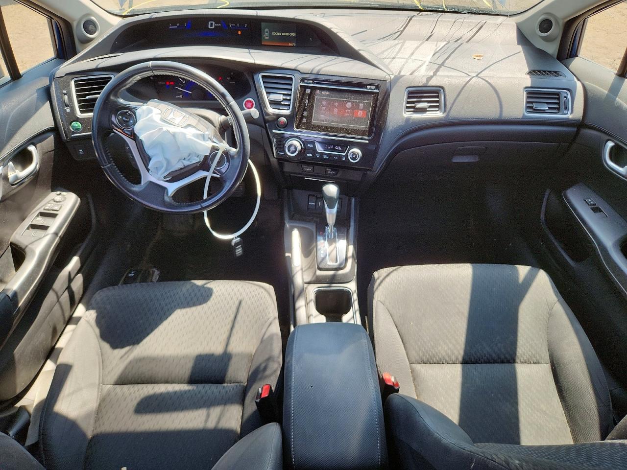2014 Honda Civic Lx Blue vin: 2HGFB2F58EH006099