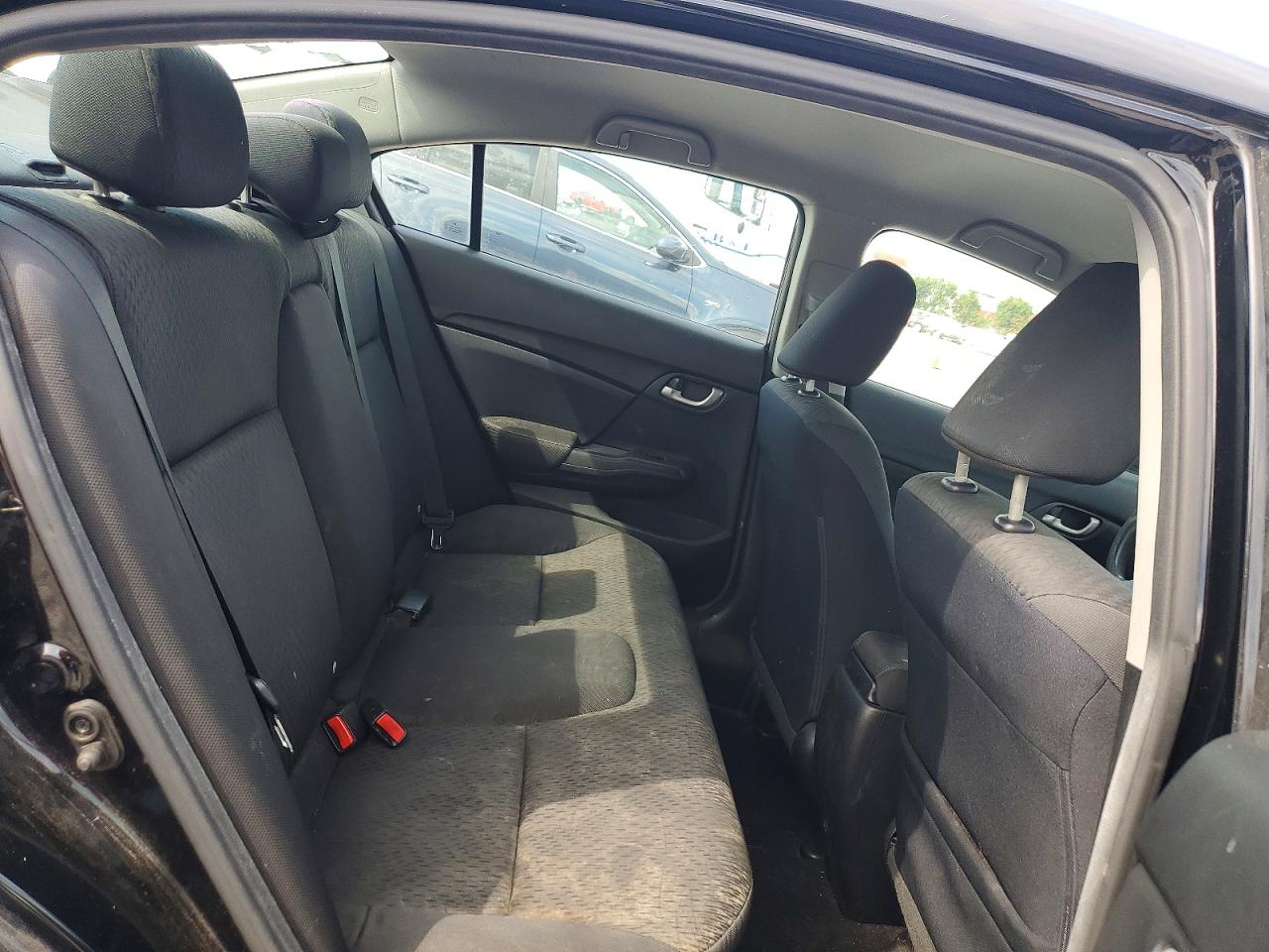 2014 Honda Civic Lx Black vin: 2HGFB2F58EH502262