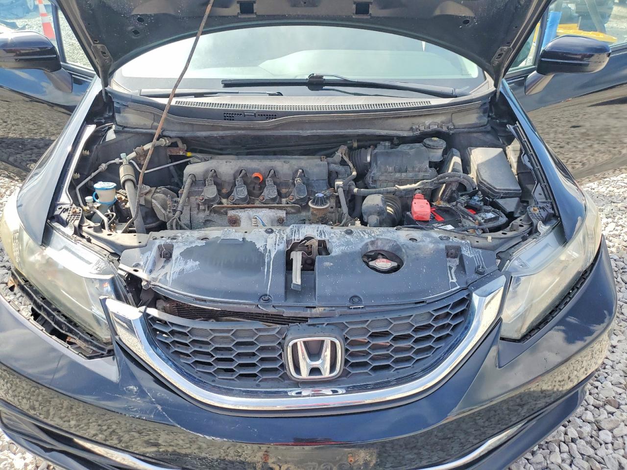 2014 Honda Civic Lx Black vin: 2HGFB2F58EH502262