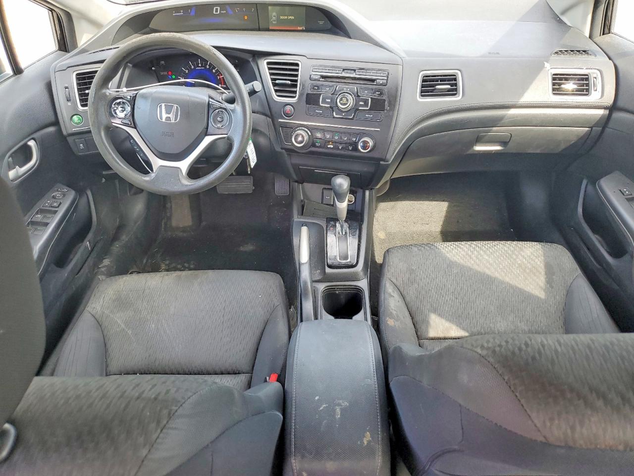 2014 Honda Civic Lx Black vin: 2HGFB2F58EH502262