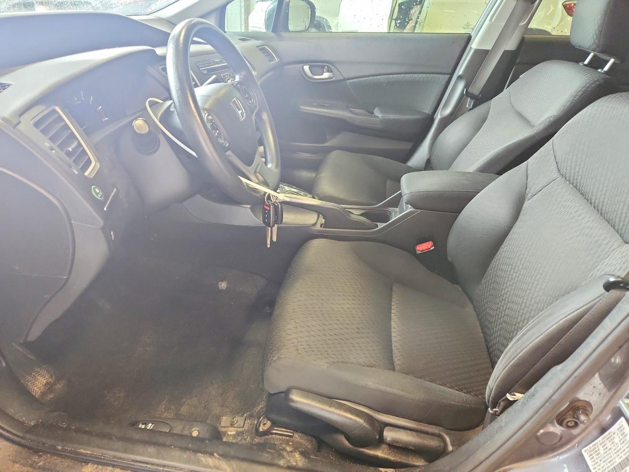 2014 Honda Civic Серый vin: 2HGFB2F58EH502519
