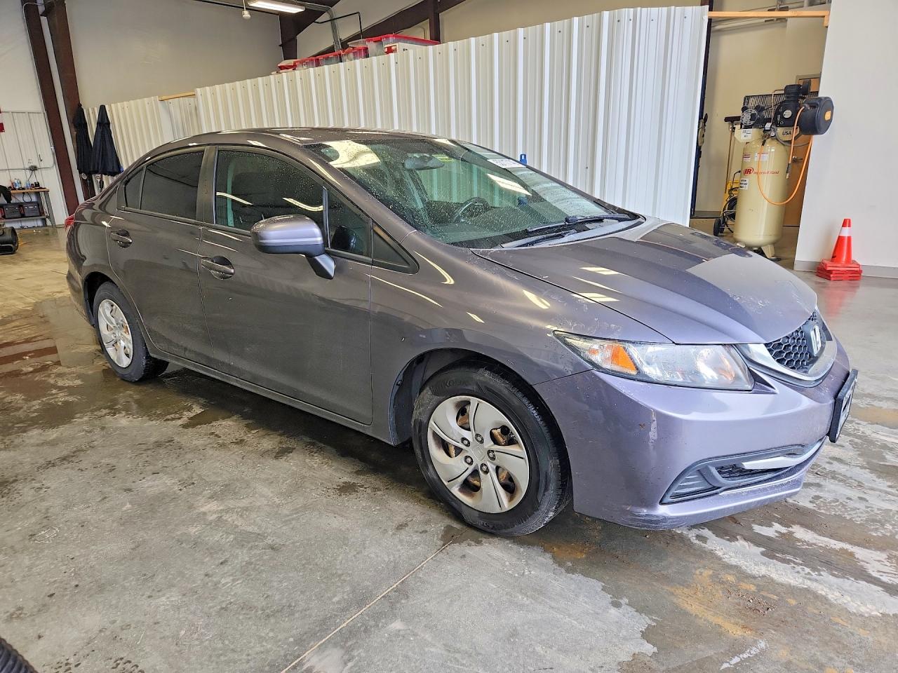 2014 Honda Civic Серый vin: 2HGFB2F58EH502519
