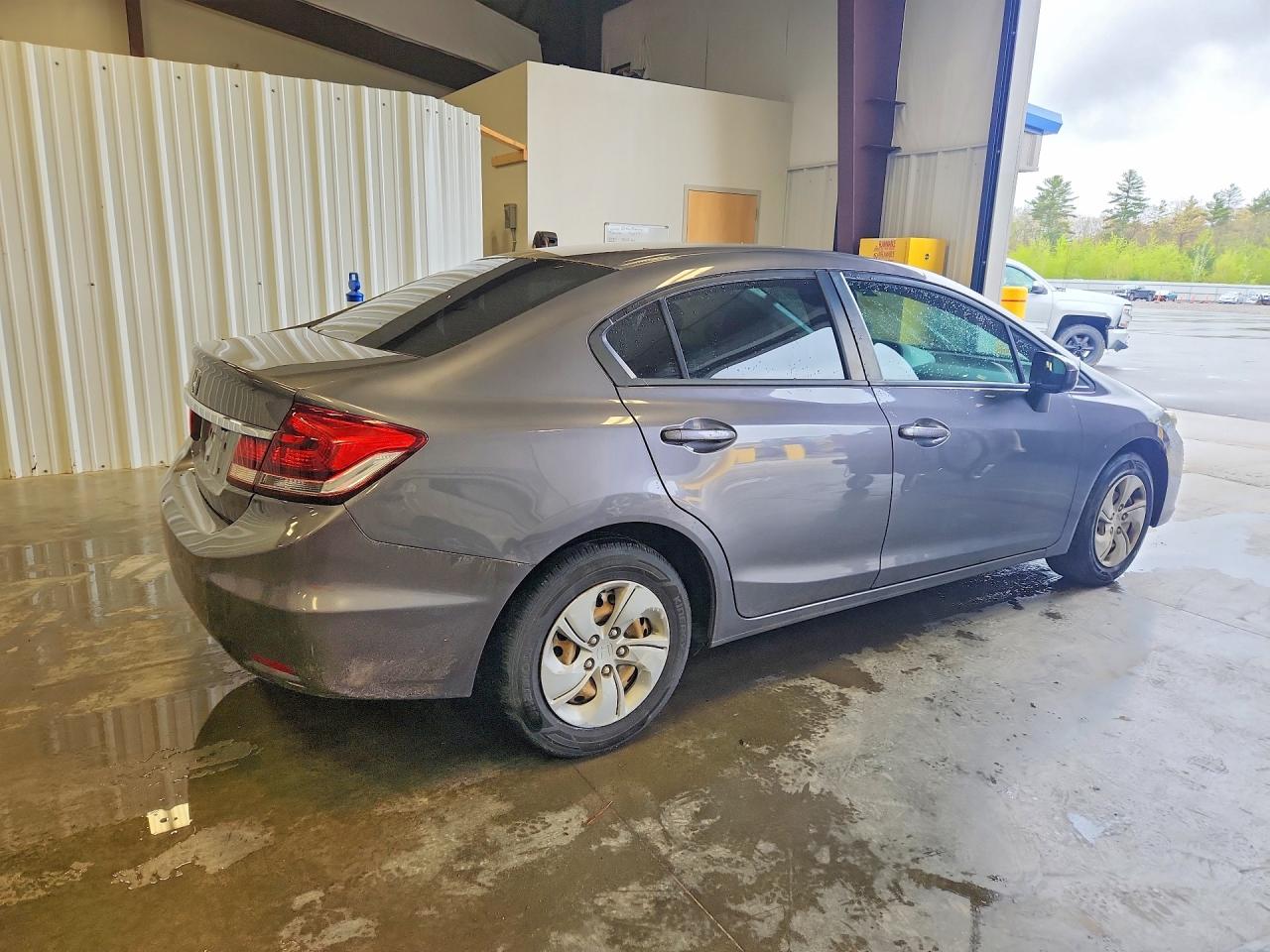 2014 Honda Civic Серый vin: 2HGFB2F58EH502519