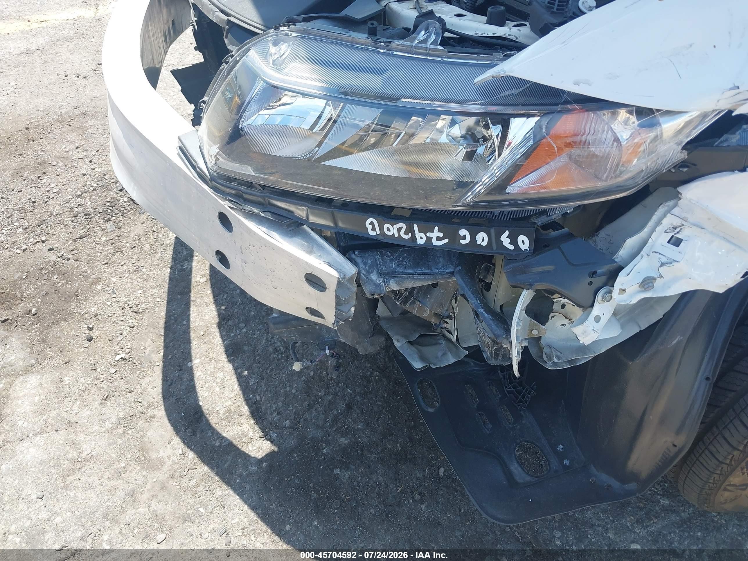 2014 Honda Civic Lx White vin: 2HGFB2F58EH504853
