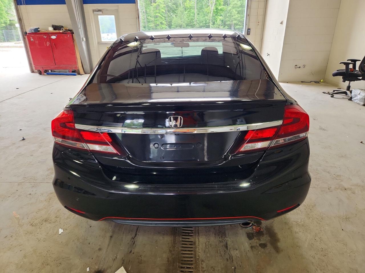 2014 Honda Civic Lx Black vin: 2HGFB2F58EH505579