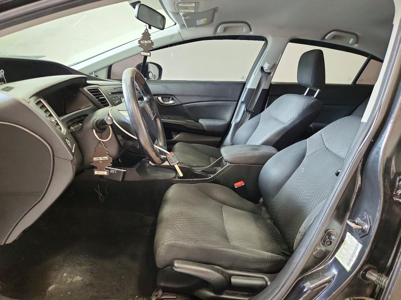 2014 Honda Civic Lx Black vin: 2HGFB2F58EH505579