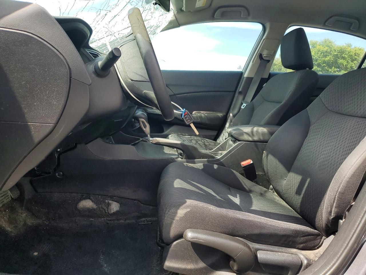 2014 Honda Civic Lx Charcoal vin: 2HGFB2F58EH513861