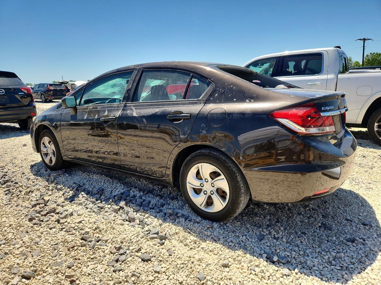 2014 Honda Civic Lx Угольный vin: 2HGFB2F58EH526920
