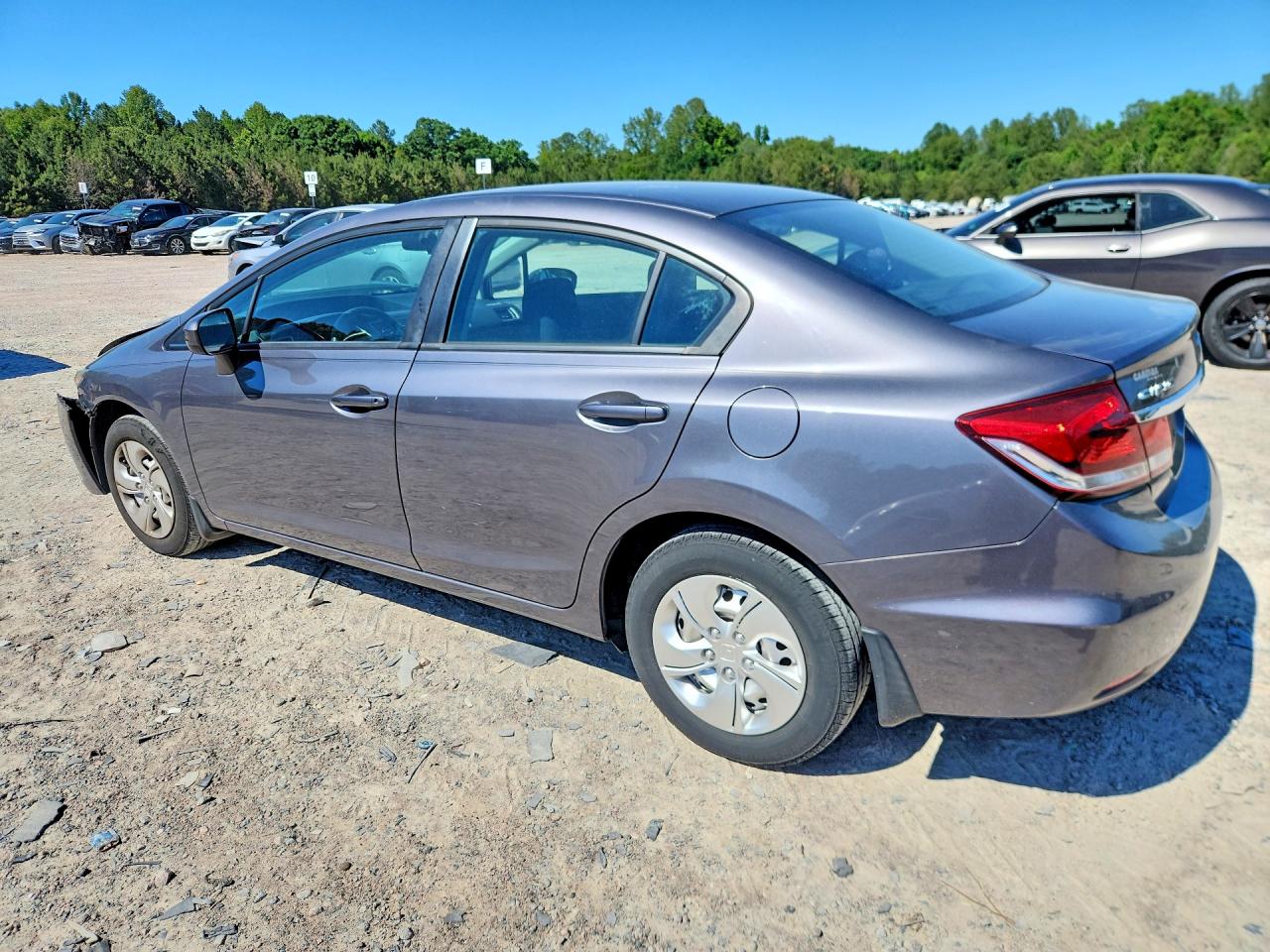 2014 Honda Civic Lx Charcoal vin: 2HGFB2F58EH541353