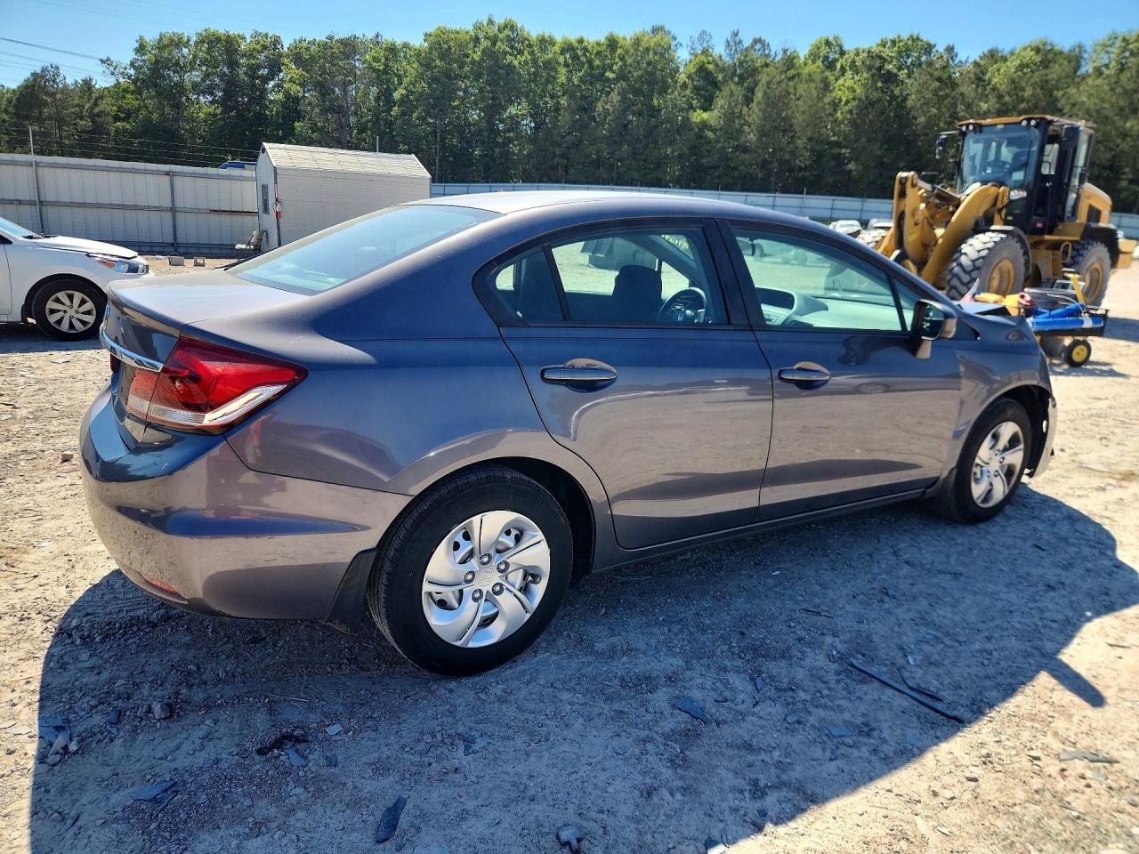 2014 Honda Civic Lx Charcoal vin: 2HGFB2F58EH541353