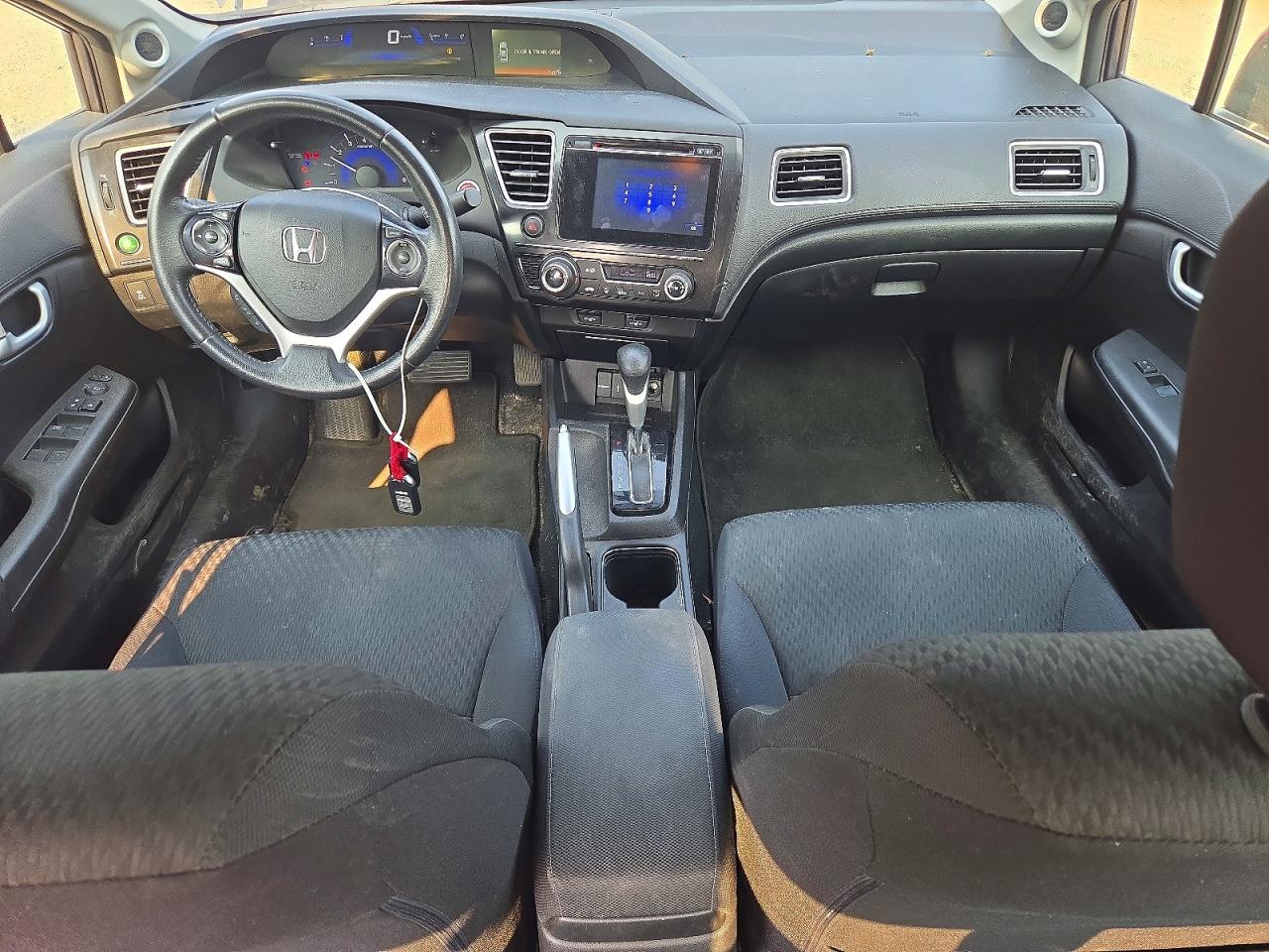 2015 Honda Civic Lx Gray vin: 2HGFB2F58FH002751
