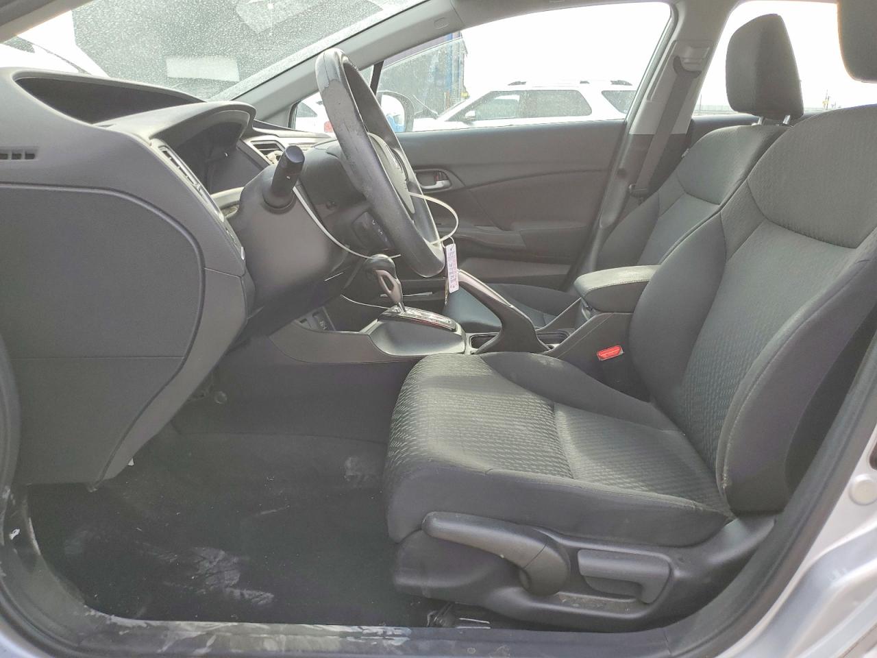 2015 Honda Civic Lx Silver vin: 2HGFB2F58FH535523