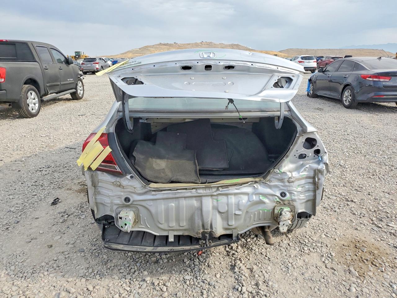 2015 Honda Civic Lx Silver vin: 2HGFB2F58FH535523