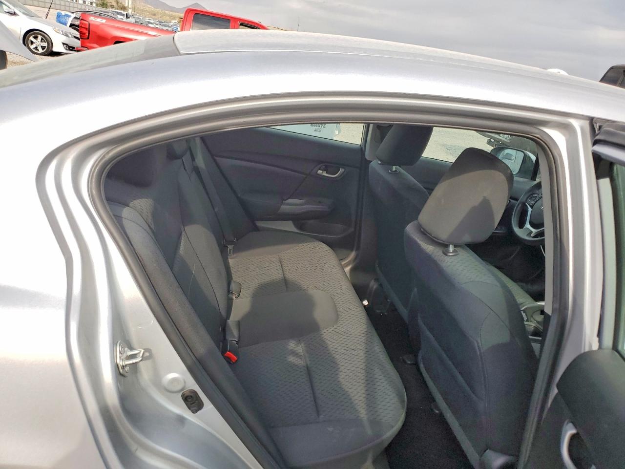 2015 Honda Civic Lx Silver vin: 2HGFB2F58FH535523