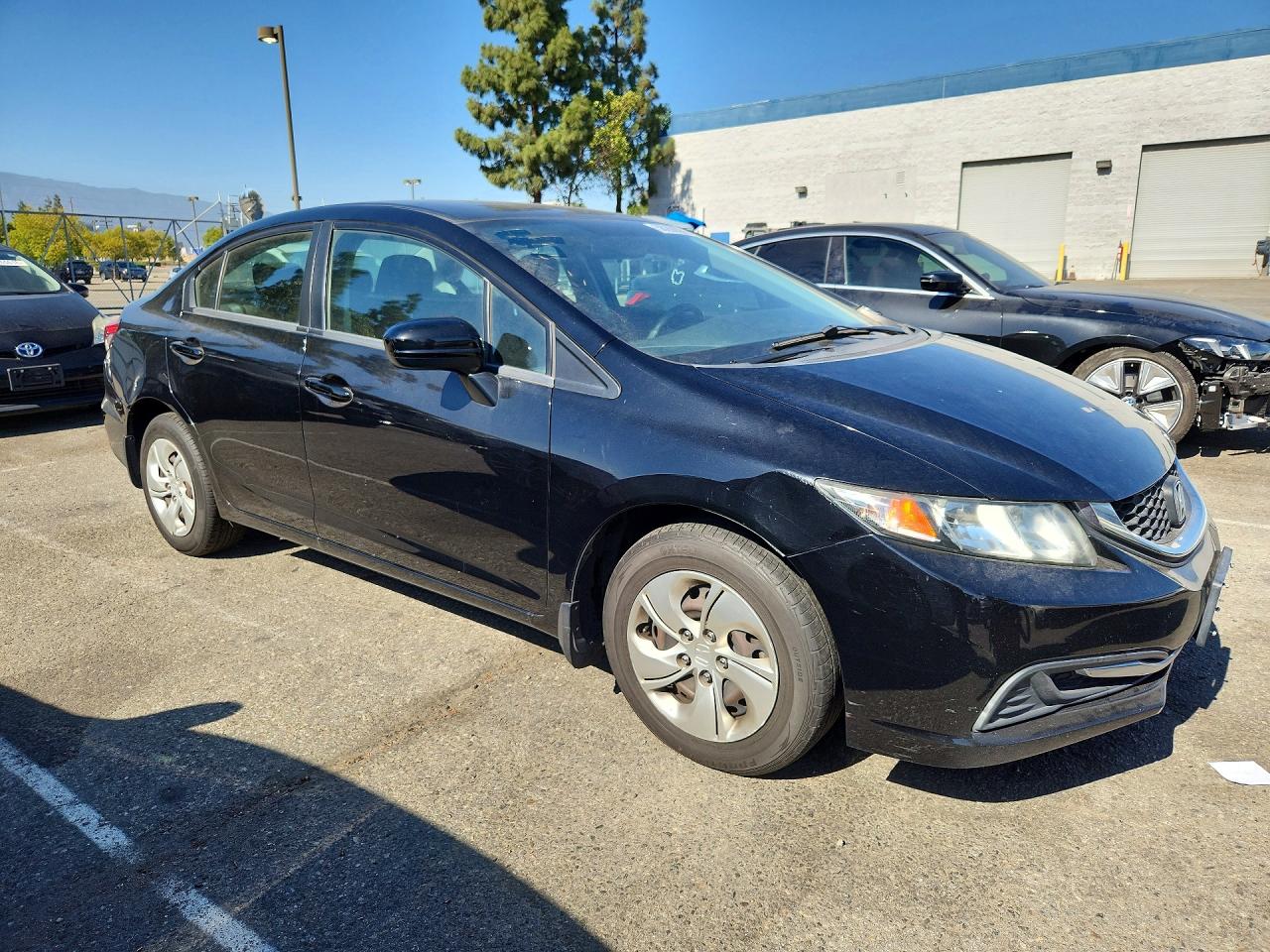 2015 Honda Civic Lx Black vin: 2HGFB2F58FH543864