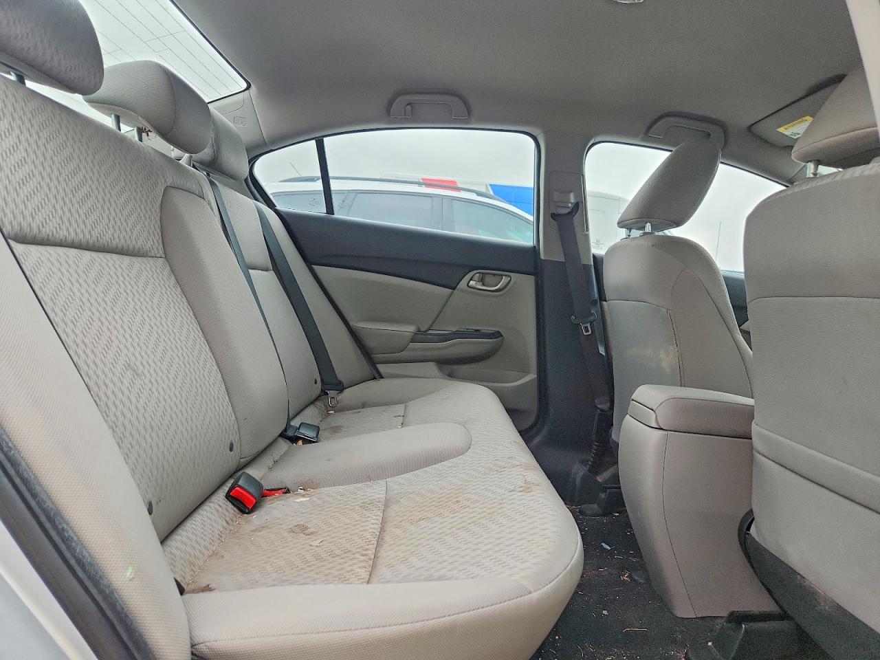 2015 Honda Civic Lx Silver vin: 2HGFB2F58FH549566