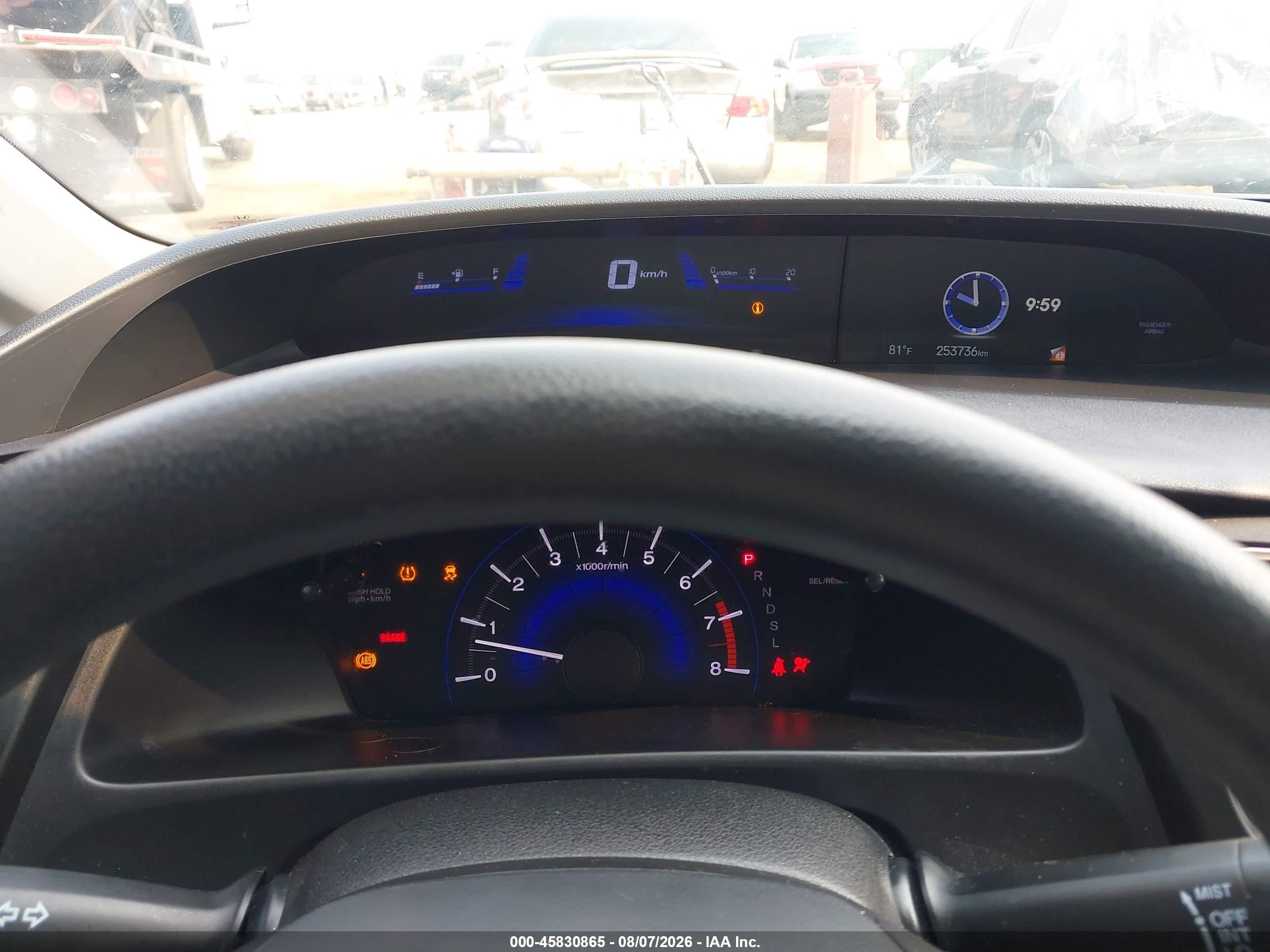 2015 Honda Civic Lx Серый vin: 2HGFB2F58FH563161