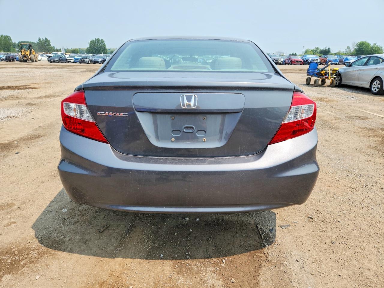 2012 Honda Civic Lx Silver vin: 2HGFB2F59CH051579
