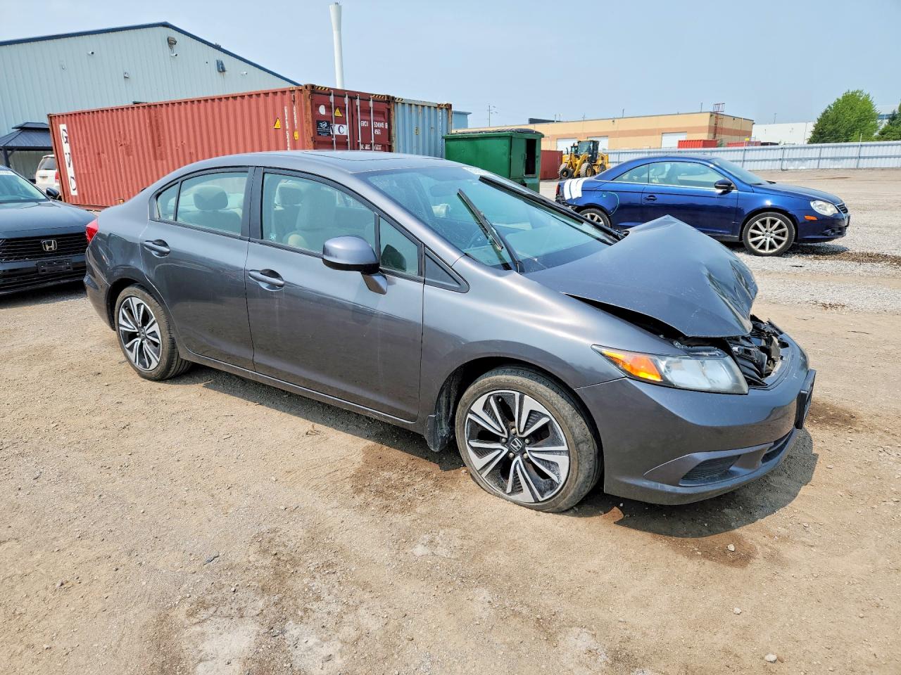 2012 Honda Civic Lx Silver vin: 2HGFB2F59CH051579