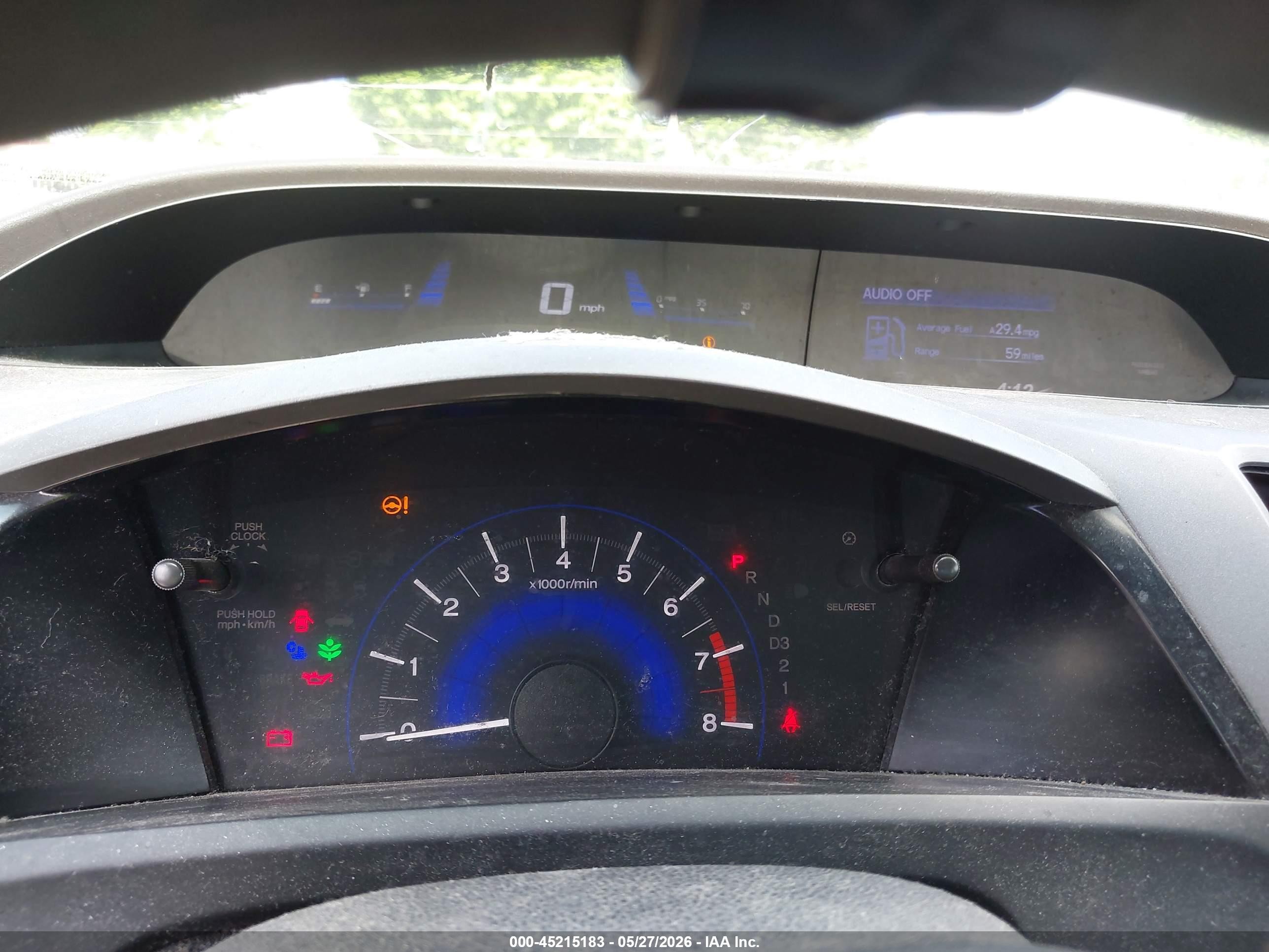 2012 Honda Civic Lx Silver vin: 2HGFB2F59CH332202