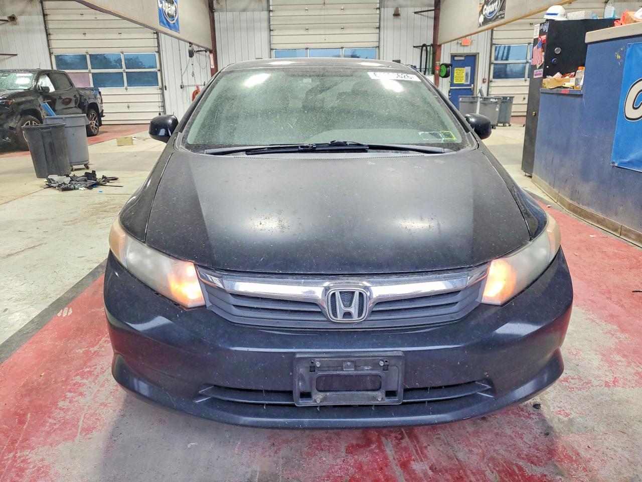 2012 Honda Civic Lx Black vin: 2HGFB2F59CH336198