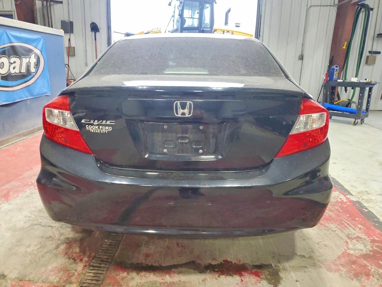 2012 Honda Civic Lx Black vin: 2HGFB2F59CH336198