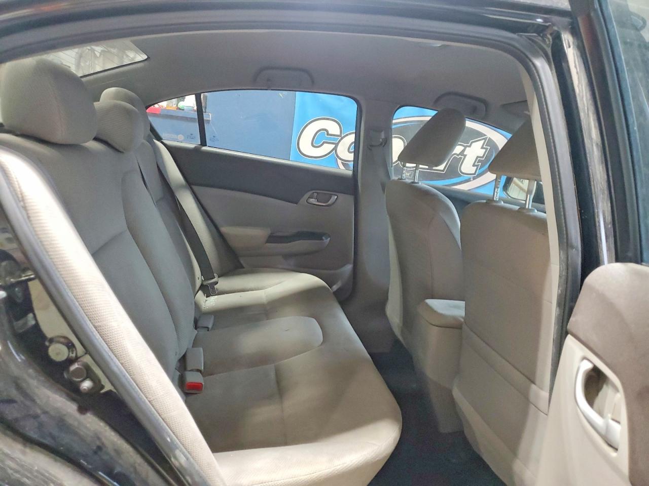 2012 Honda Civic Lx Black vin: 2HGFB2F59CH336198