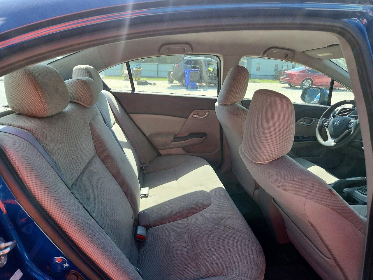 2012 Honda Civic Lx Синий vin: 2HGFB2F59CH506124