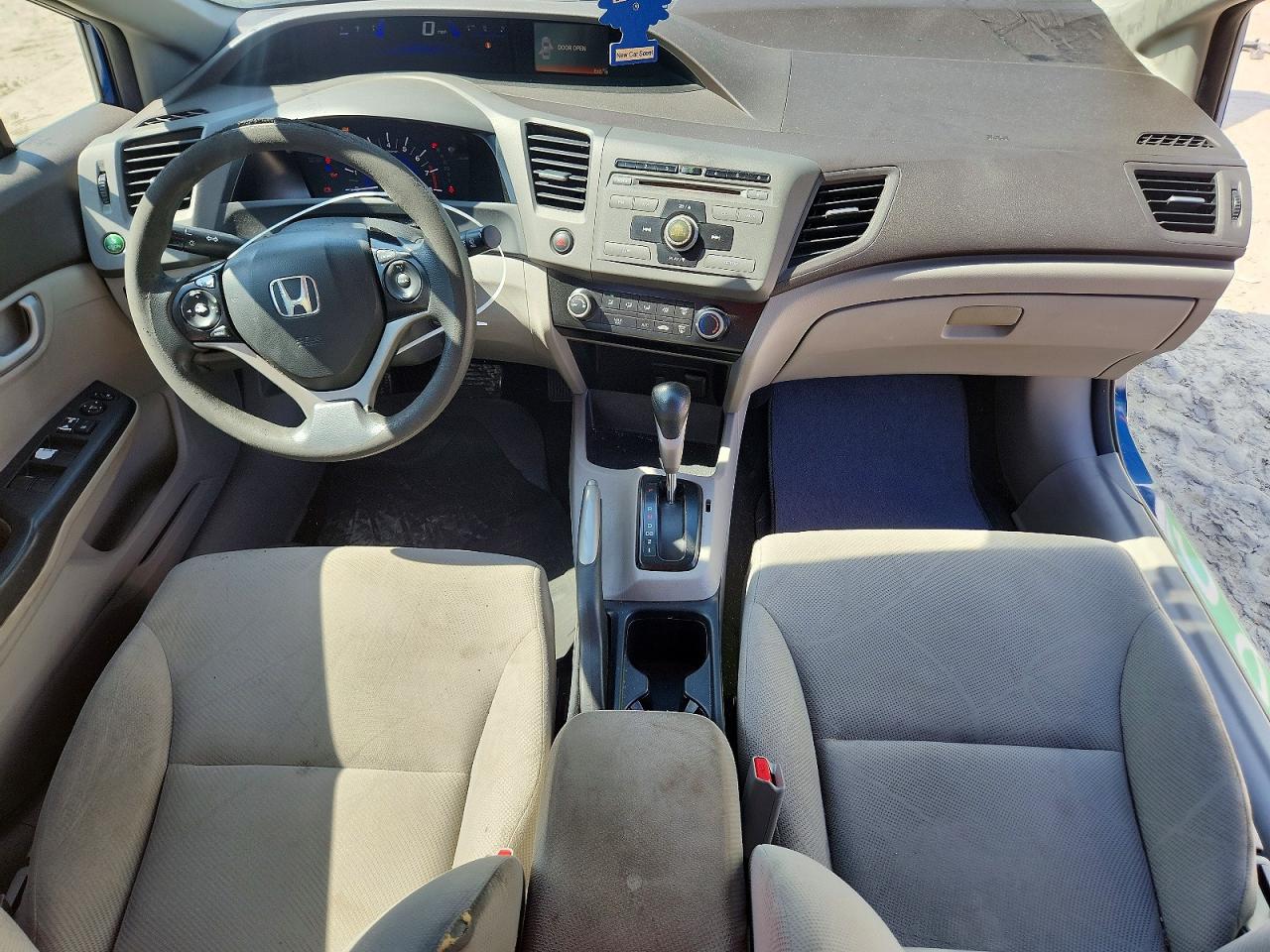 2012 Honda Civic Lx Синий vin: 2HGFB2F59CH506124