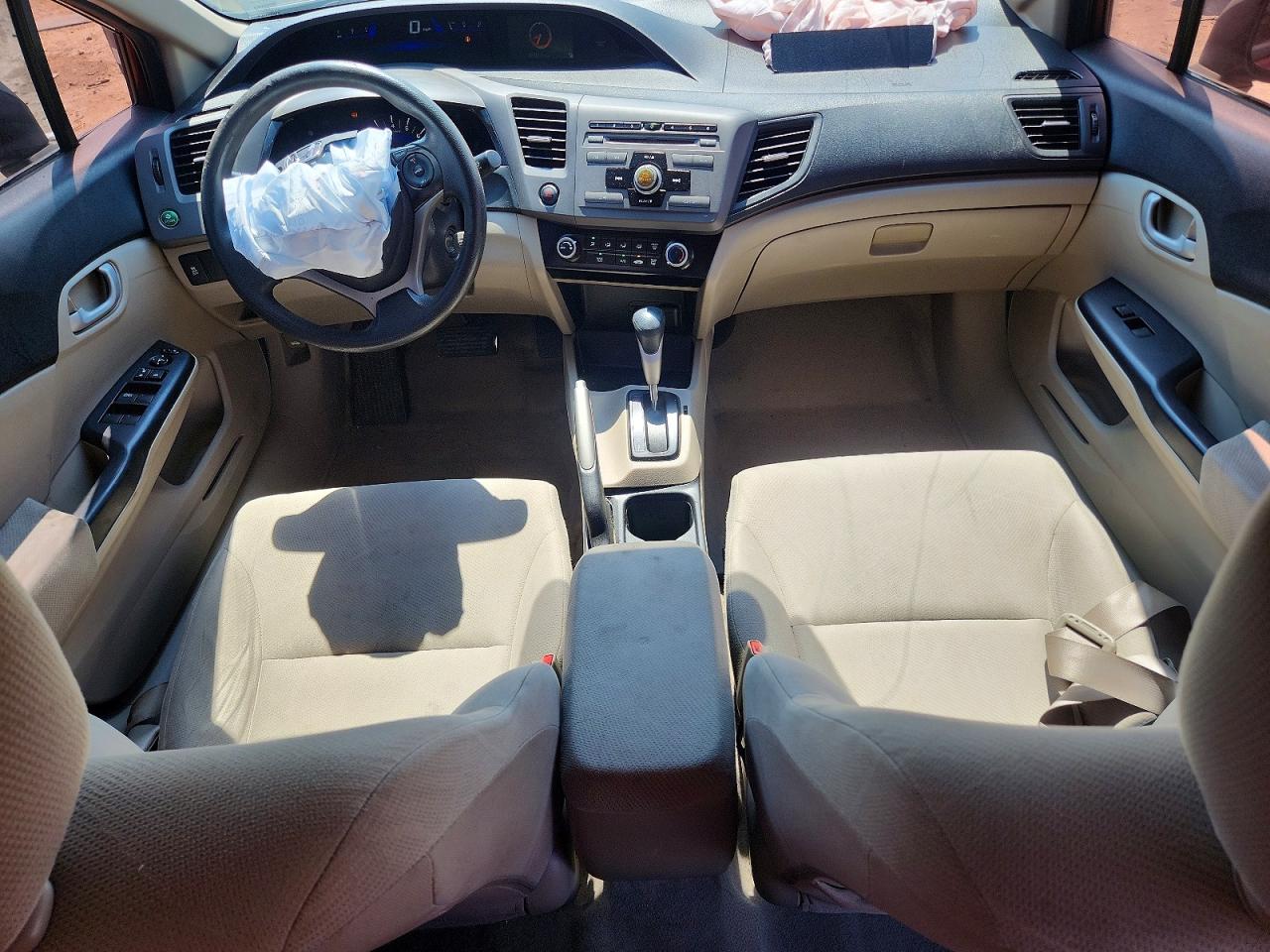 2012 Honda Civic Lx Red vin: 2HGFB2F59CH564962