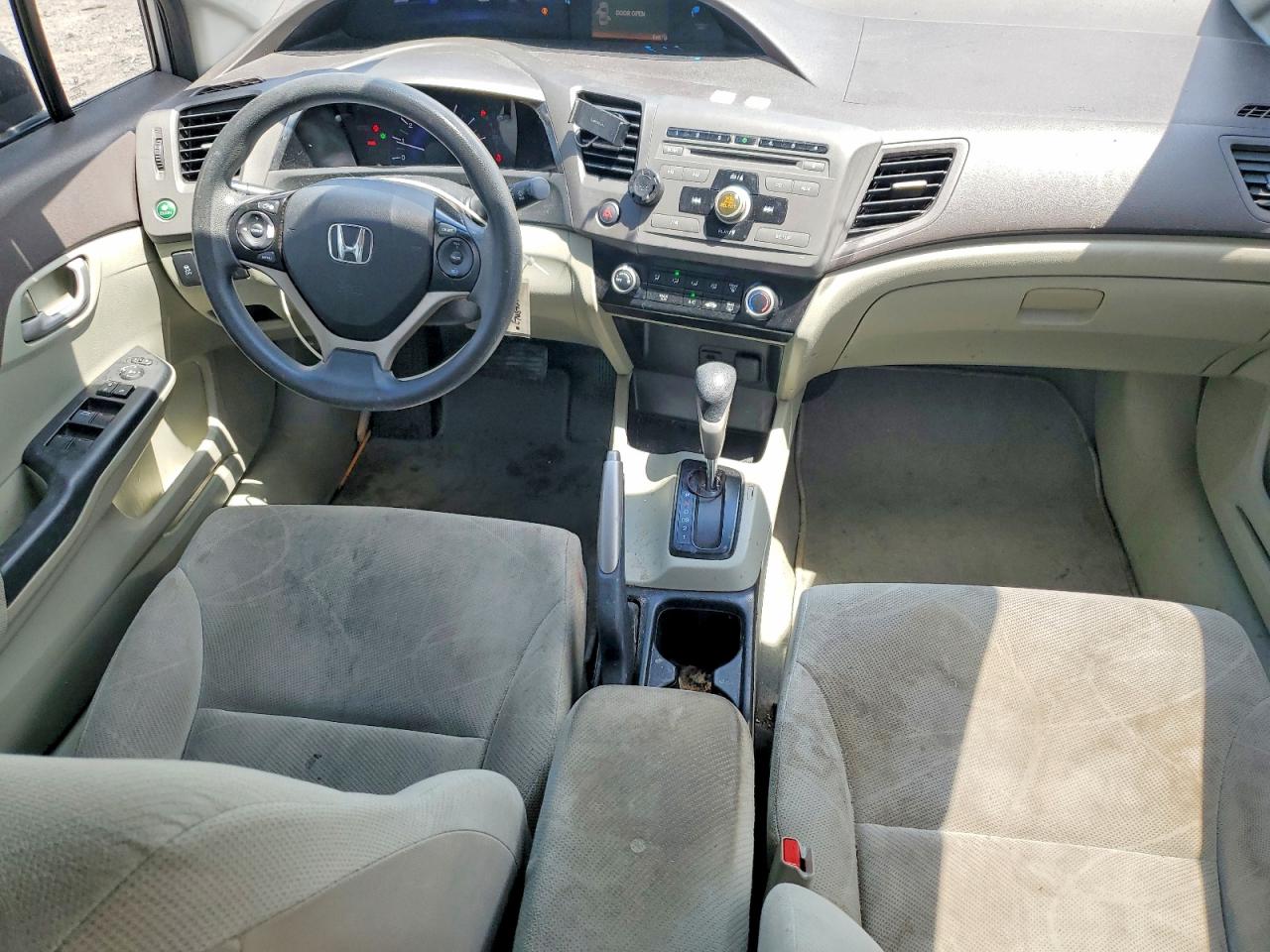 2012 Honda Civic Lx Silver vin: 2HGFB2F59CH565545