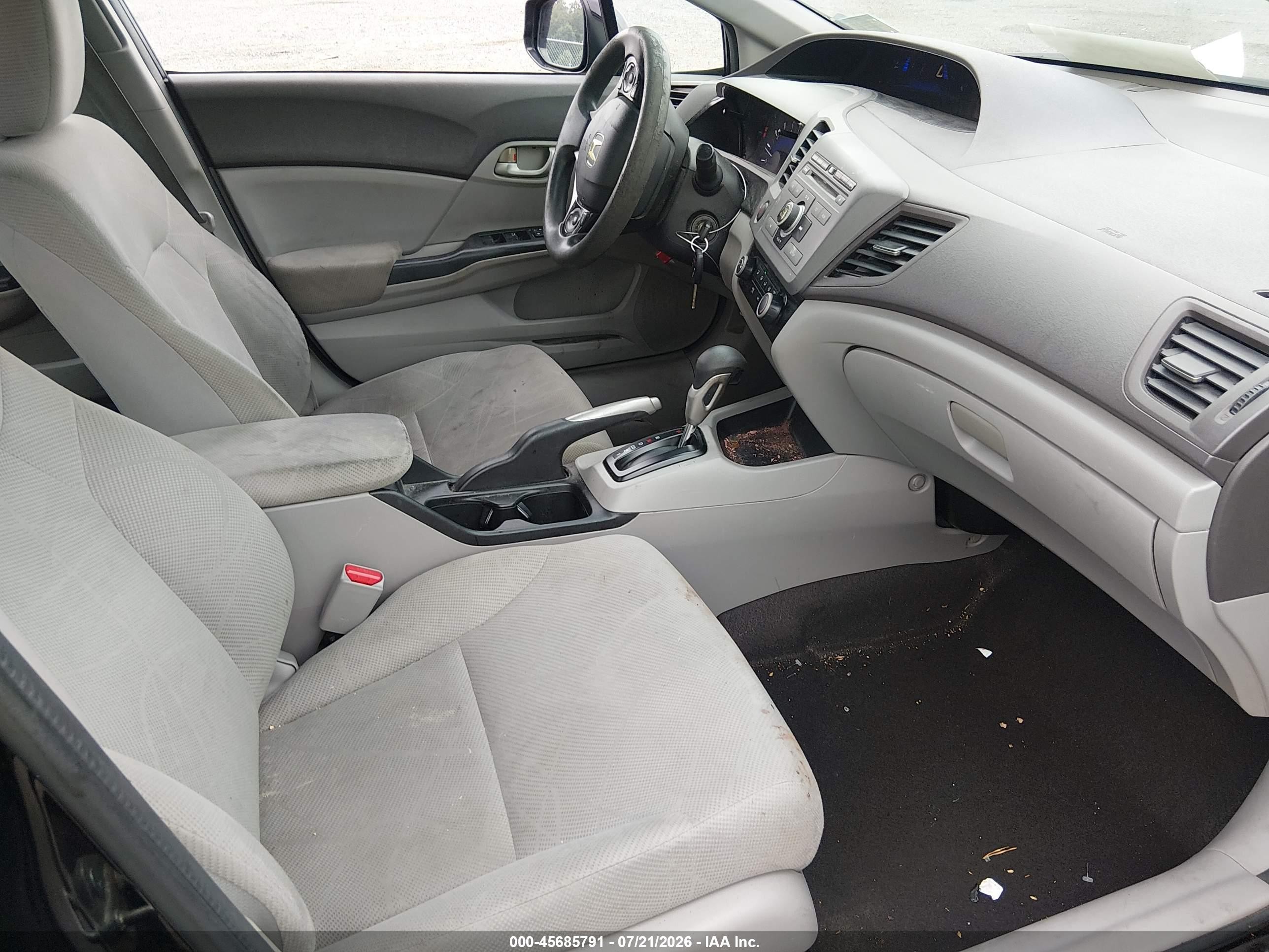 2012 Honda Civic Lx Black vin: 2HGFB2F59CH583317