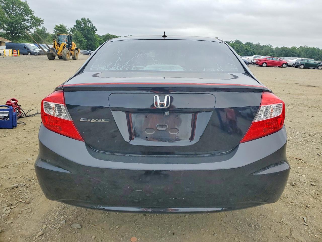 2012 Honda Civic Lx Black vin: 2HGFB2F59CH610094