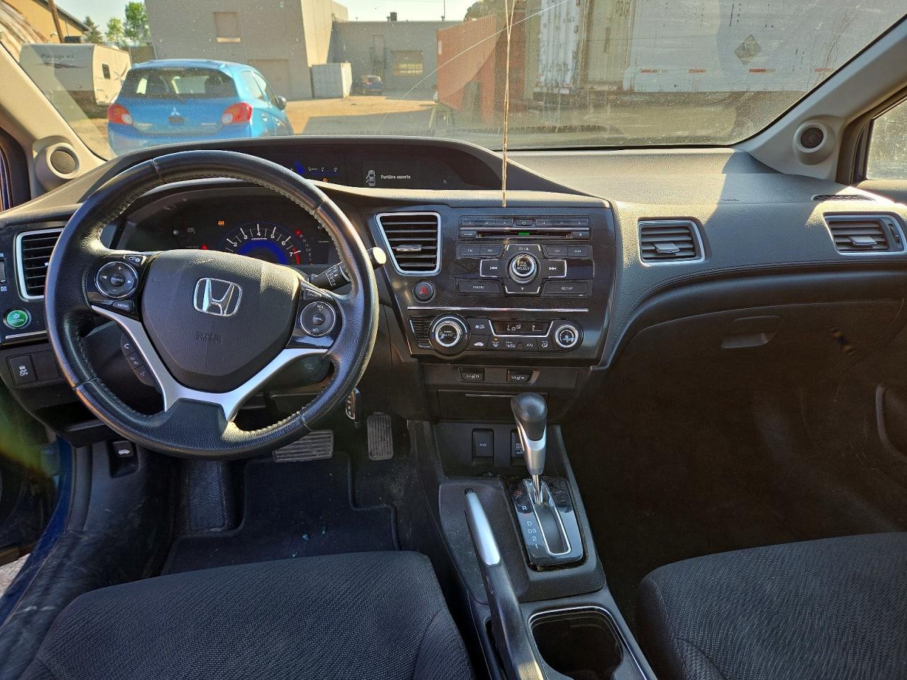 2013 Honda Civic Lx Blue vin: 2HGFB2F59DH016963