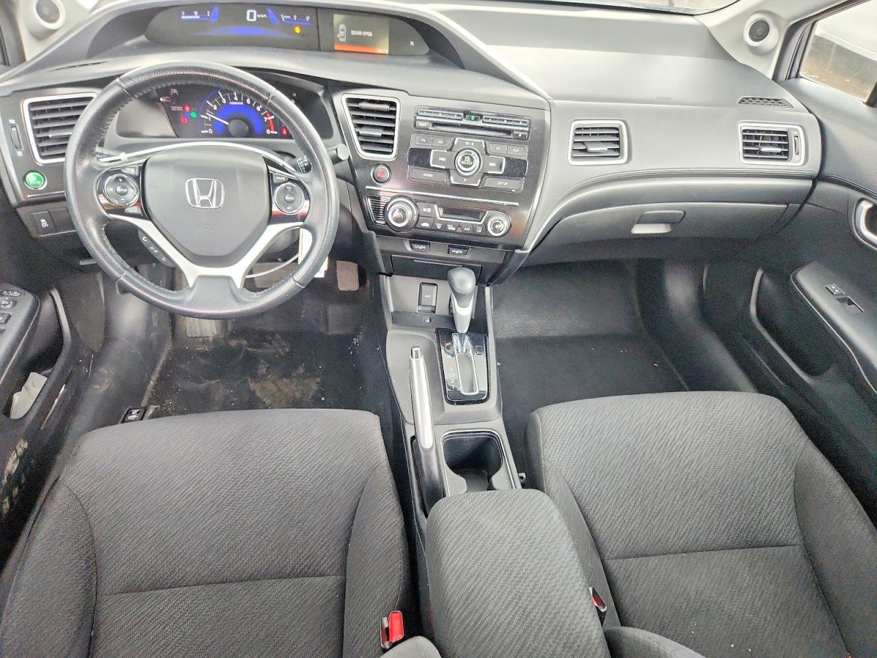 2013 Honda Civic Lx Gray vin: 2HGFB2F59DH023489