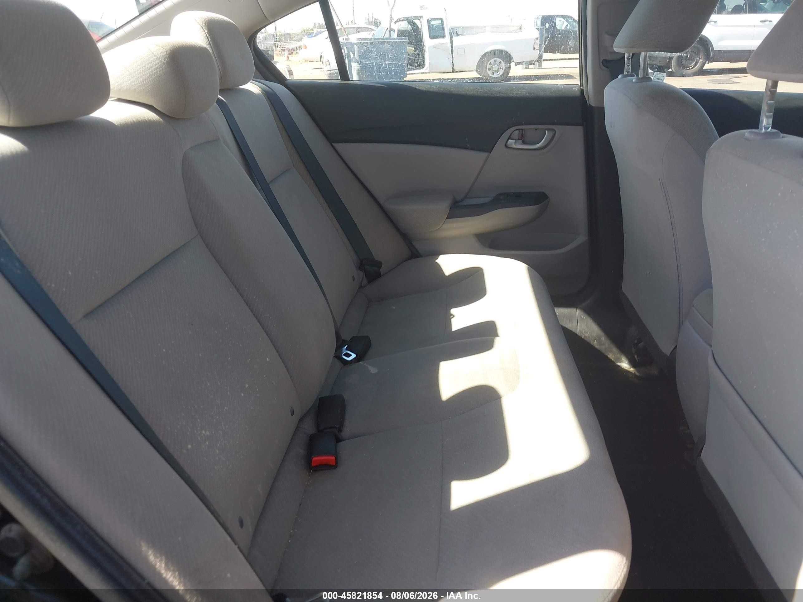 2013 Honda Civic Lx Black vin: 2HGFB2F59DH503676