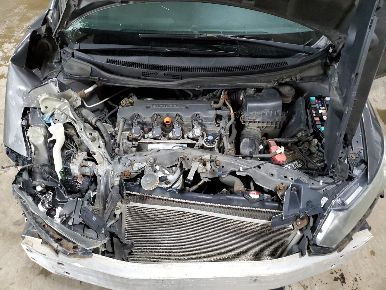2013 Honda Civic Lx Charcoal vin: 2HGFB2F59DH513558