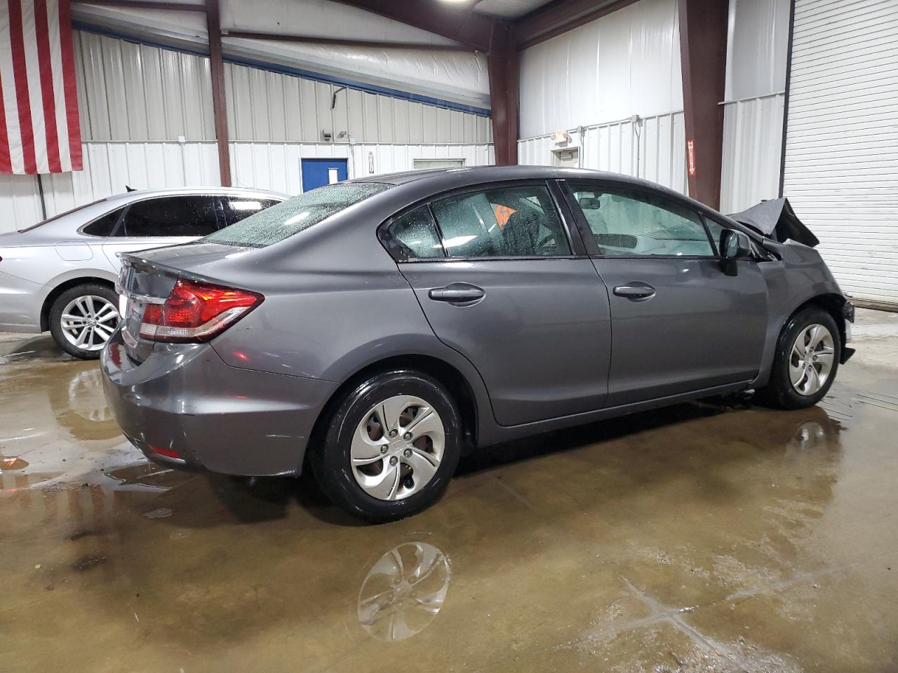 2013 Honda Civic Lx Charcoal vin: 2HGFB2F59DH513558